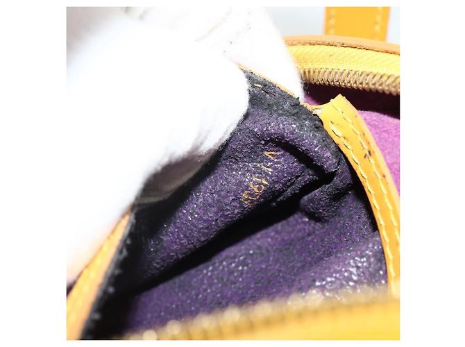 Zaino LOUIS VUITTON Epi Mabillon Giallo M52239 LV Auth 177227 - vista 12