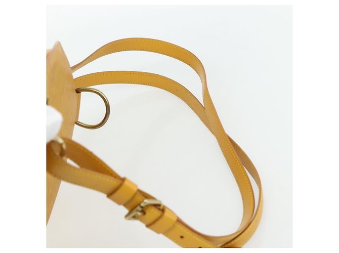 Zaino LOUIS VUITTON Epi Mabillon Giallo M52239 LV Auth 177227 - vista 14