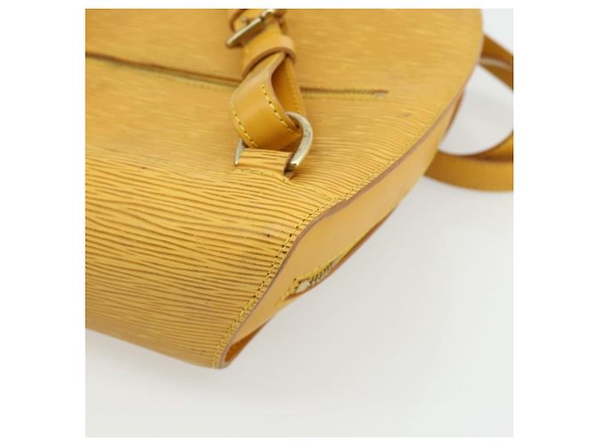 Zaino LOUIS VUITTON Epi Mabillon Giallo M52239 LV Auth 177227 - vista 16