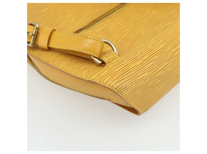 Zaino LOUIS VUITTON Epi Mabillon Giallo M52239 LV Auth 177227 - vista 17