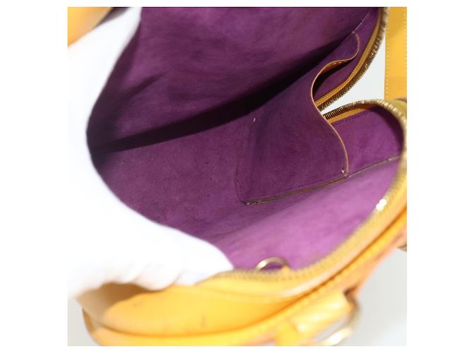 Zaino LOUIS VUITTON Epi Mabillon Giallo M52239 LV Auth 177227 - vista 19
