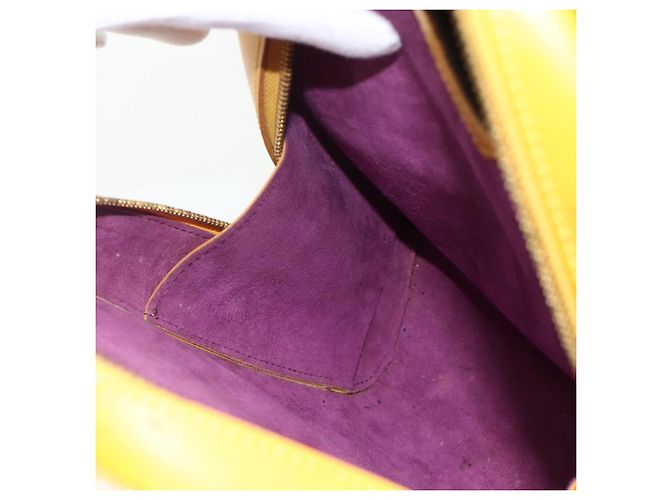 Zaino LOUIS VUITTON Epi Mabillon Giallo M52239 LV Auth 177227 - vista 20