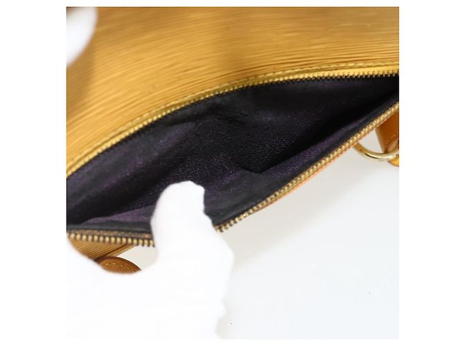 Zaino LOUIS VUITTON Epi Mabillon Giallo M52239 LV Auth 177227 - vista 21
