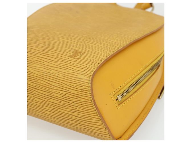 Zaino LOUIS VUITTON Epi Mabillon Giallo M52239 LV Auth 177227 - vista 8