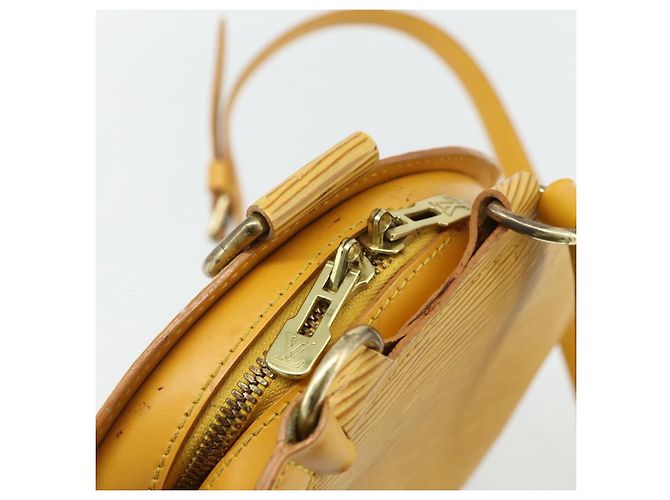 Zaino LOUIS VUITTON Epi Mabillon Giallo M52239 LV Auth 177227 - vista 9
