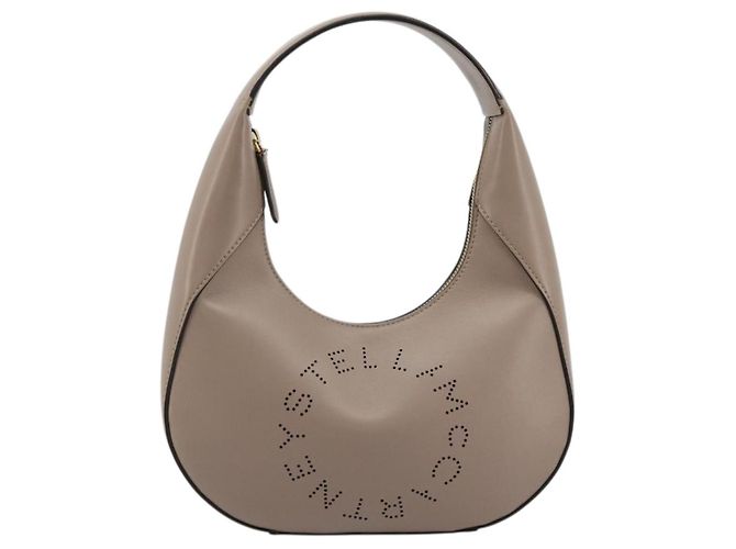 Autre Marque Borsa Stella MacCartney in pelle beige oro Auth BA12359A D'oro - vista 13