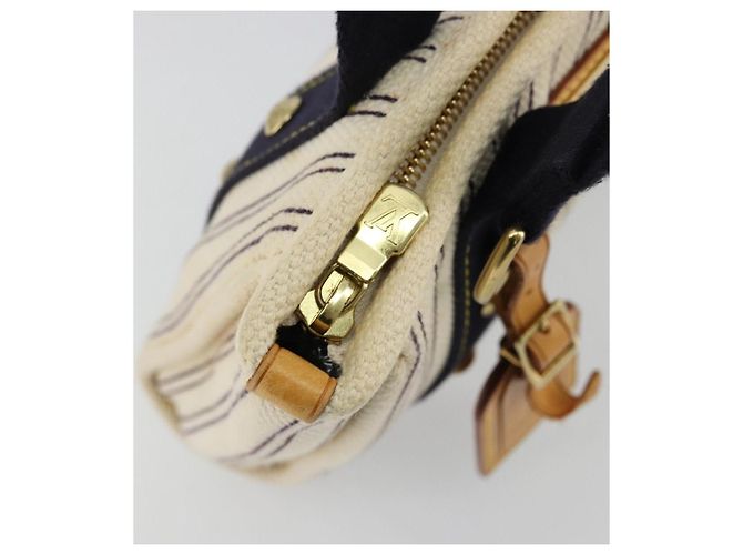 LOUIS VUITTON Antigua Cabas PM Borsa a Mano Beige M40134 LV Auth 177549 - vista 10