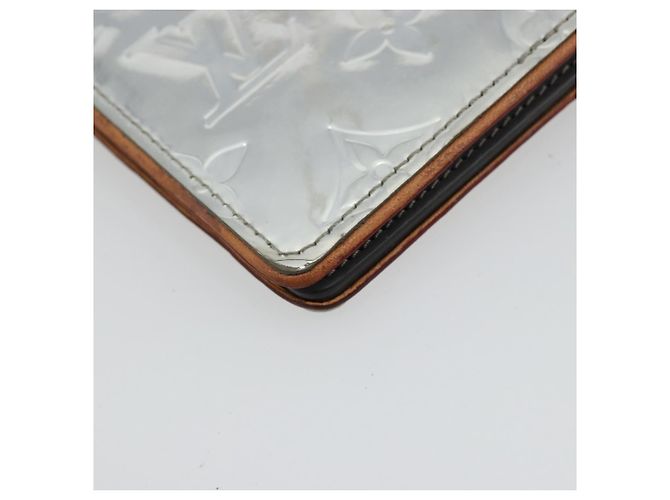 LOUIS VUITTON Cartera Mirror Portefeuille Slender Plata M80806 LV Auth 170546A - vista 16