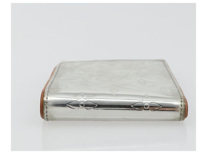 LOUIS VUITTON Cartera Mirror Portefeuille Slender Plata M80806 LV Auth 170546A - vista 4