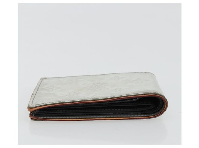 LOUIS VUITTON Cartera Mirror Portefeuille Slender Plata M80806 LV Auth 170546A - vista 5