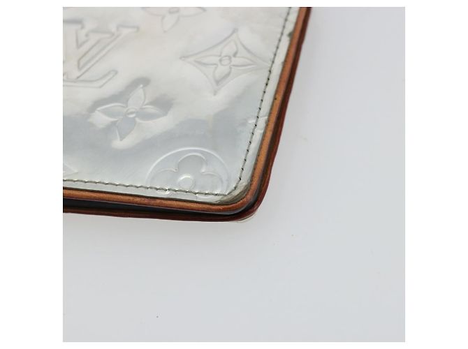 LOUIS VUITTON Cartera Mirror Portefeuille Slender Plata M80806 LV Auth 170546A - vista 7