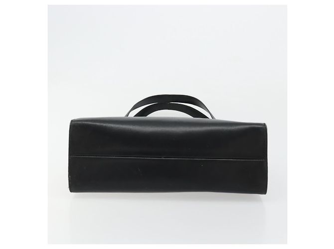 Bolsa de Ombro GUCCI em Couro Preto Prata 001 3038 Auth 178252 - vista 5