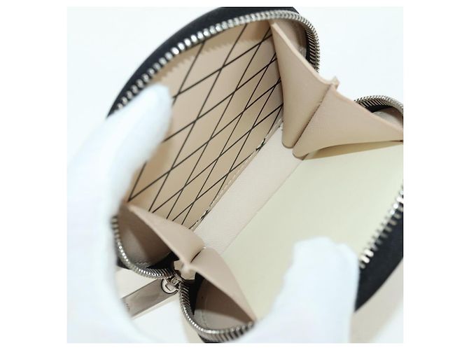 LOUIS VUITTON Splash Micro Boite Chapeau Purse Leather M58875 LV Auth 178087SAM Negro - vista 10