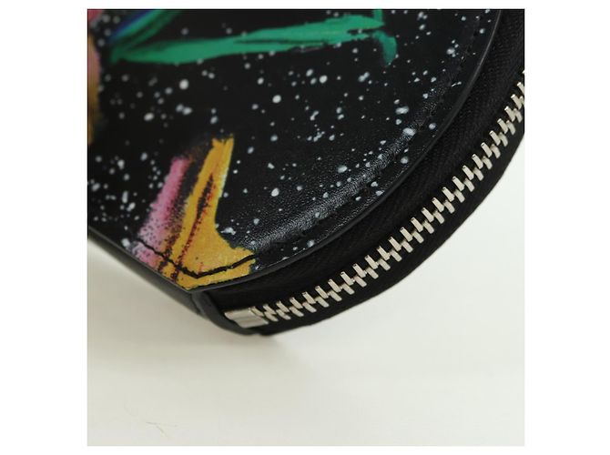 LOUIS VUITTON Splash Micro Boite Chapeau Purse Leather M58875 LV Auth 178087SAM Negro - vista 14