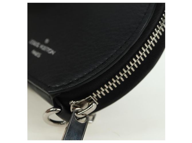LOUIS VUITTON Splash Micro Boite Chapeau Purse Leather M58875 LV Auth 178087SAM Negro - vista 16