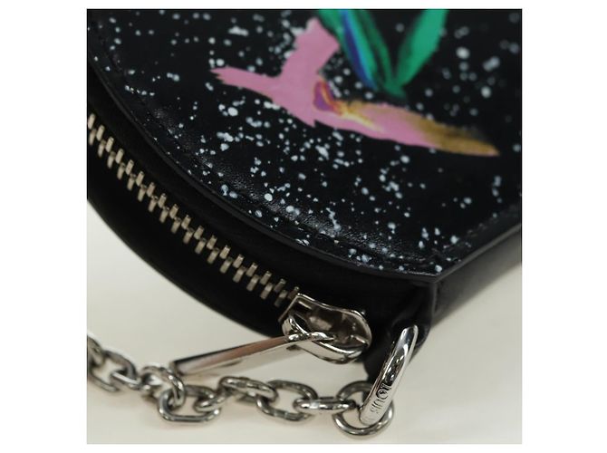 LOUIS VUITTON Splash Micro Boite Chapeau Purse Leather M58875 LV Auth 178087SAM Negro - vista 7
