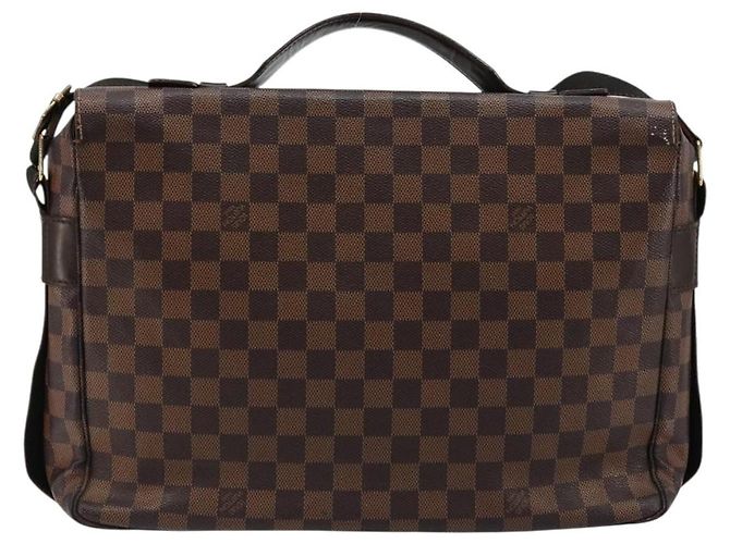 LOUIS VUITTON Borsa a tracolla Damier Ebene Broadway N42270 LV Auth 176312 - vista 2