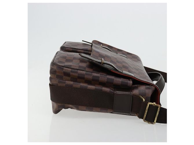LOUIS VUITTON Borsa a tracolla Damier Ebene Broadway N42270 LV Auth 176312 - vista 3