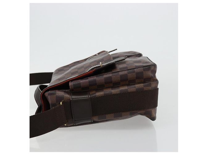 LOUIS VUITTON Borsa a tracolla Damier Ebene Broadway N42270 LV Auth 176312 - vista 4