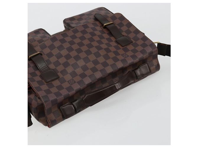 LOUIS VUITTON Borsa a tracolla Damier Ebene Broadway N42270 LV Auth 176312 - vista 6