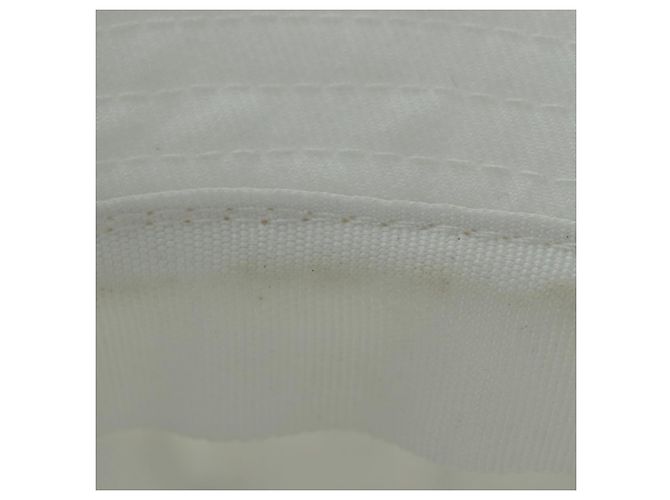 Céline Cappello Bucket CELINE in cotone L bianco Auth 175079M - vista 11