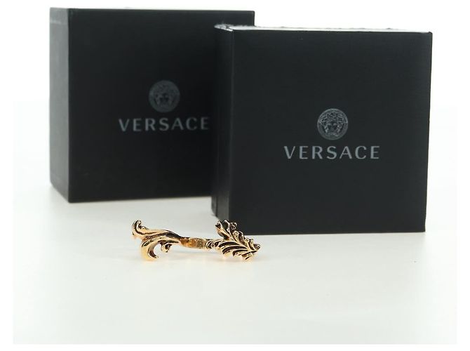 VERSACE Ring Metall Gold Tone Auth bs34882A - Ansicht 12