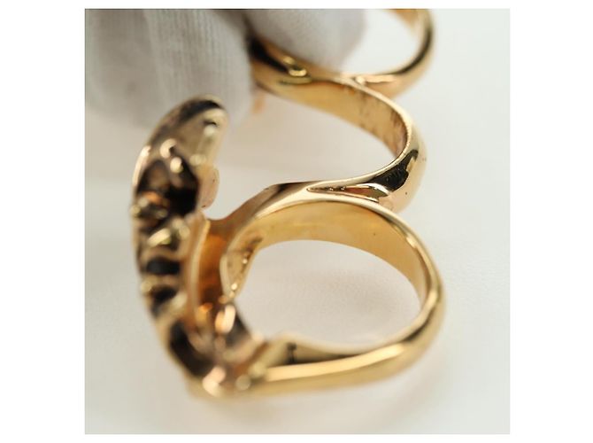 VERSACE Ring Metall Gold Tone Auth bs34882A - Ansicht 15