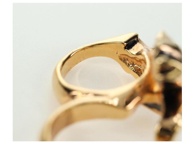 VERSACE Ring Metall Gold Tone Auth bs34882A - Ansicht 16
