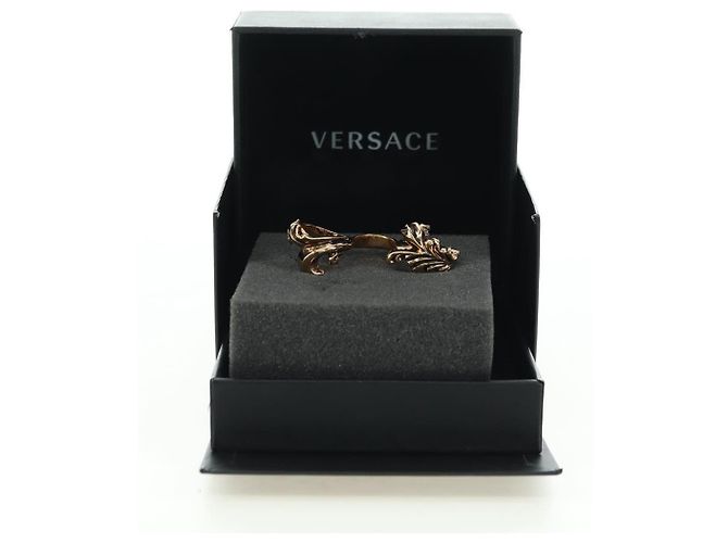 VERSACE Ring Metall Gold Tone Auth bs34882A - Ansicht 19