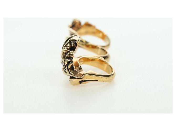 VERSACE Ring Metall Gold Tone Auth bs34882A - Ansicht 3