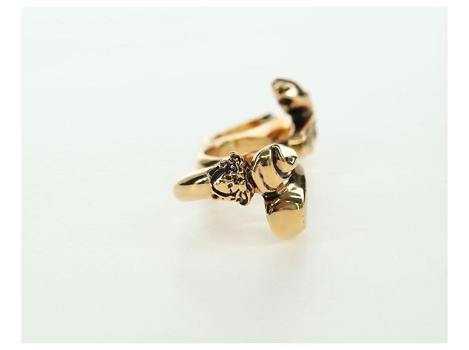 VERSACE Ring Metall Gold Tone Auth bs34882A - Ansicht 4