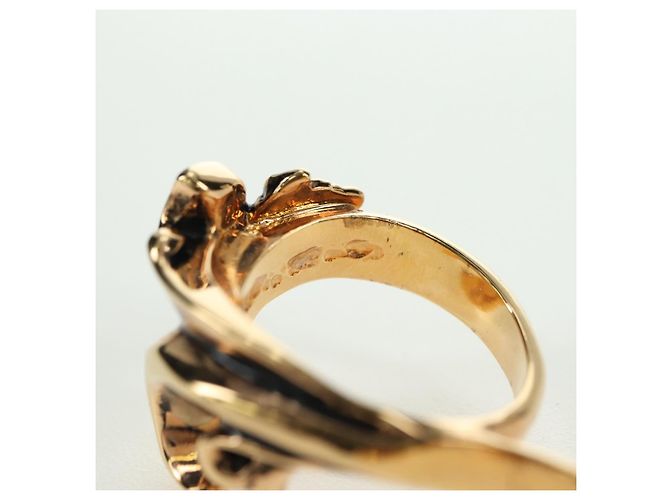 VERSACE Ring Metall Gold Tone Auth bs34882A - Ansicht 9
