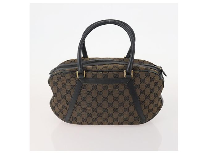 Borsa a tracolla GUCCI GG Canvas GG Supreme 3 Set Beige Marrone Auth am11364 - vista 3