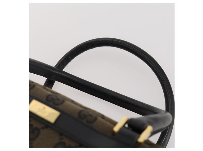 Borsa a tracolla GUCCI GG Canvas GG Supreme 3 Set Beige Marrone Auth am11364 - vista 6