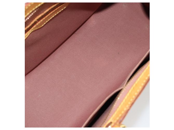 LOUIS VUITTON Borsa Blair MM Monogram Vernis 2way Rose Velours M91588 Auth 171221 Rosa - vista 11
