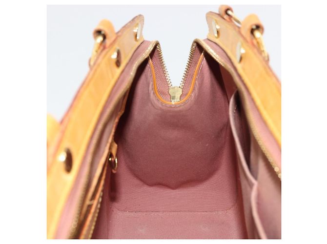 LOUIS VUITTON Borsa Blair MM Monogram Vernis 2way Rose Velours M91588 Auth 171221 Rosa - vista 21