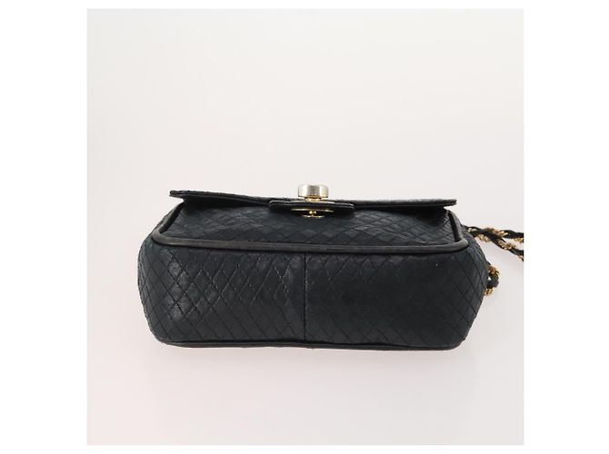 BALLY Schultertasche Lackleder 2 Set Schwarz Grün Authentisch 173296 - Ansicht 8
