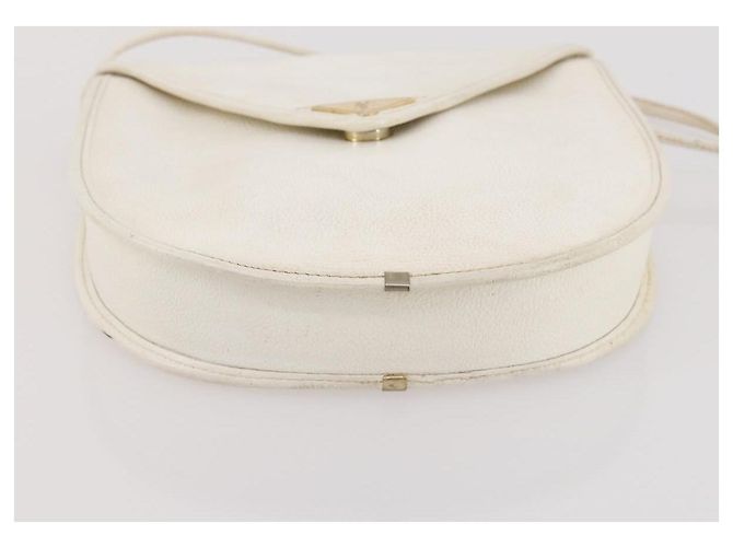 Borsa a Spalla SAINT LAURENT in Pelle 2 Set Beige White Auth bs34695 Bianco - vista 15