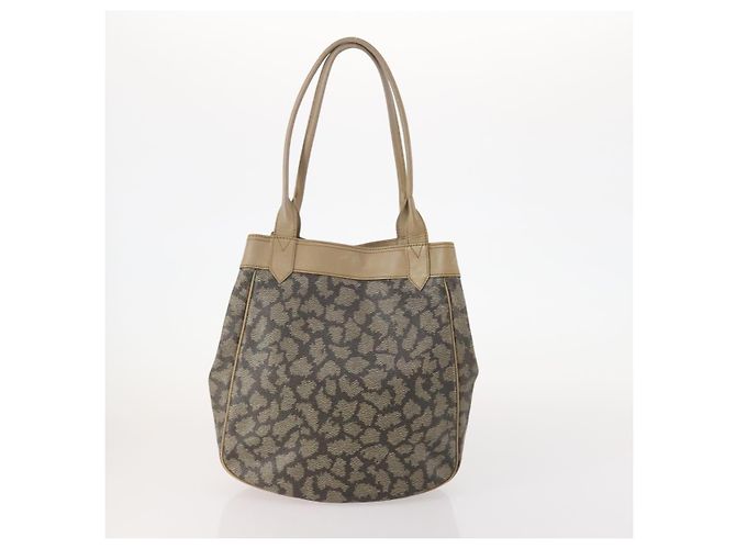 Borsa a Spalla SAINT LAURENT in Pelle 2 Set Beige White Auth bs34695 Bianco - vista 3
