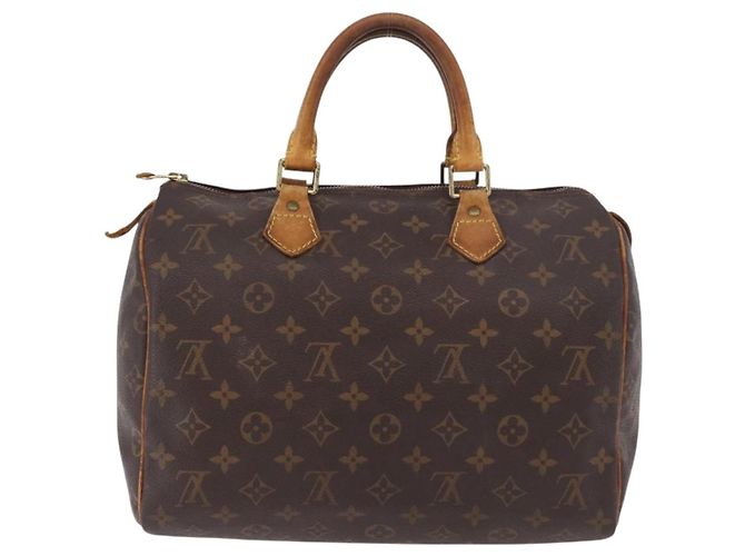 LOUIS VUITTON Borsa Monogram Speedy 30 M41526 LV Auth 177254 Monogramma - vista 2