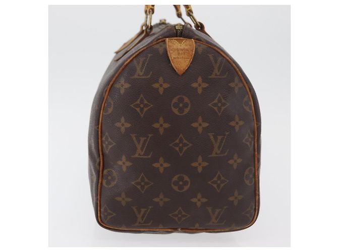 LOUIS VUITTON Borsa Monogram Speedy 30 M41526 LV Auth 177254 Monogramma - vista 4