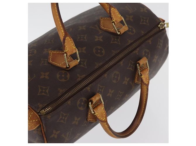 LOUIS VUITTON Borsa Monogram Speedy 30 M41526 LV Auth 177254 Monogramma - vista 6