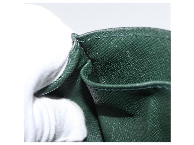 LOUIS VUITTON Pochette Kourad Taiga Clutch Bag Epicea M30194 LV Auth bs35052 - vista 12