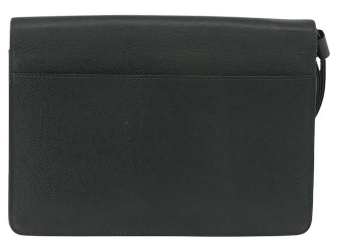 LOUIS VUITTON Pochette Kourad Taiga Clutch Bag Epicea M30194 LV Auth bs35052 - vista 2