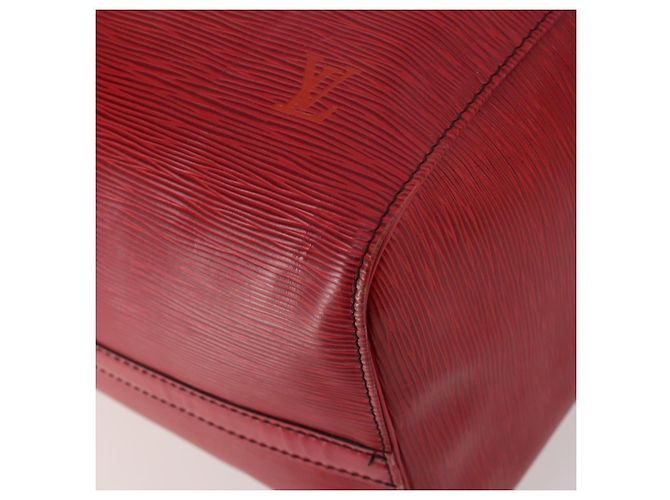 LOUIS VUITTON Epi Keepall 45 Boston Bag Rosso M42977 LV Auth YKZ1535A - vista 16
