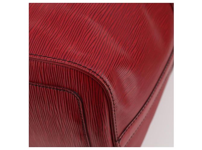 LOUIS VUITTON Epi Keepall 45 Boston Bag Rosso M42977 LV Auth YKZ1535A - vista 17