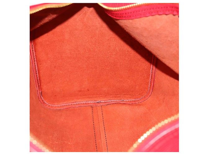 LOUIS VUITTON Epi Keepall 45 Boston Bag Rosso M42977 LV Auth YKZ1535A - vista 22