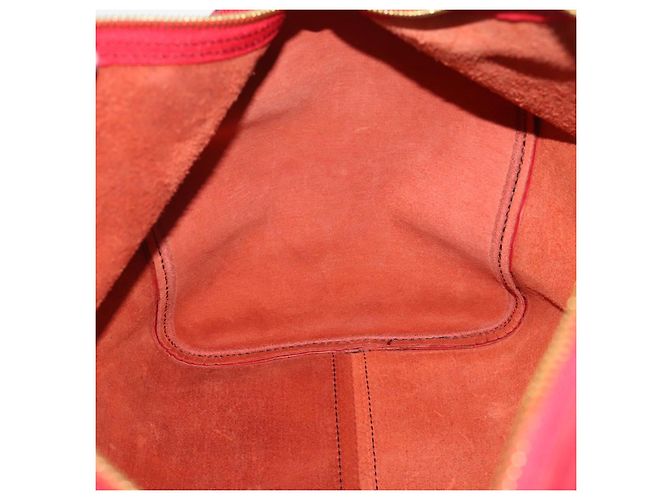 LOUIS VUITTON Epi Keepall 45 Boston Bag Rosso M42977 LV Auth YKZ1535A - vista 23