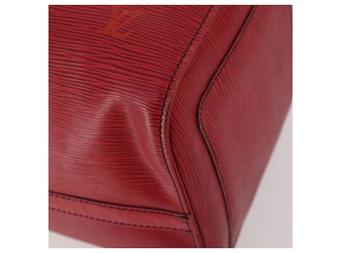 LOUIS VUITTON Epi Keepall 45 Boston Bag Rosso M42977 LV Auth YKZ1535A - vista 8