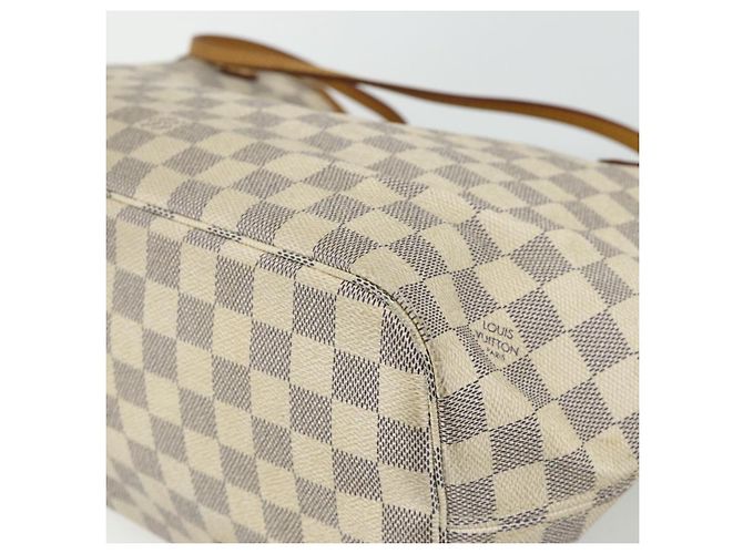 LOUIS VUITTON Borsa Tote Damier Azur Neverfull MM N41605 LV Auth 177246 - vista 15